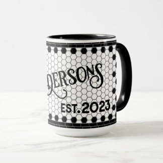 Impression de carreaux hexadécimaux Mug personnali