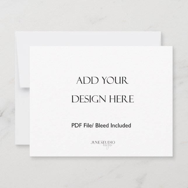 Impression de carte paysagère de 5,5 x 4,25 po (Devant)