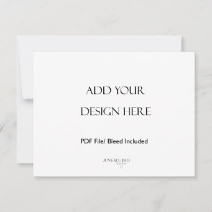 Impression de carte paysagère de 5,5 x 4,25 po