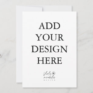 Impression de carte Portrait de 5 po x 7 po