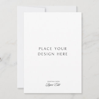 Impression de cartes 5" x 7"