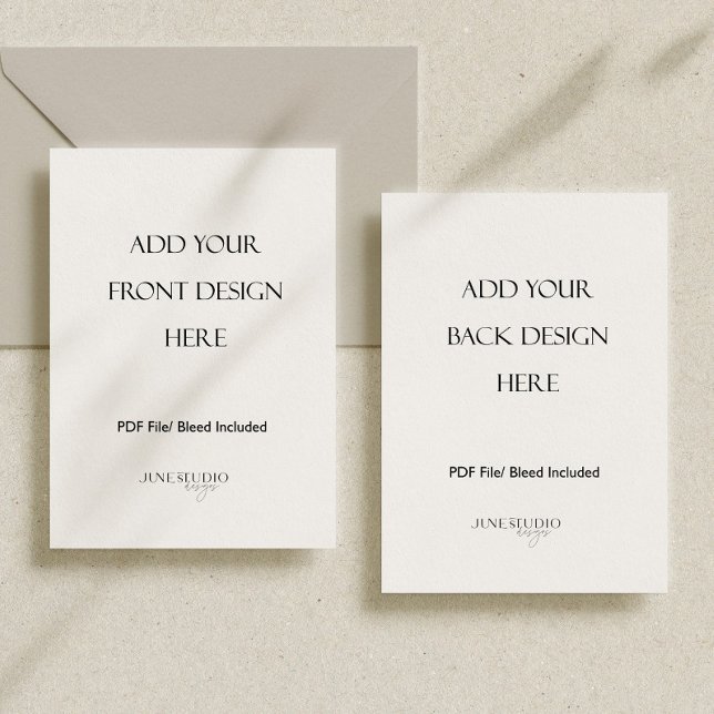 Impression de cartes recto-verso 5x7" (5x7 inches card printing, double-sided card print, wedding photo thank you card print, save the date)