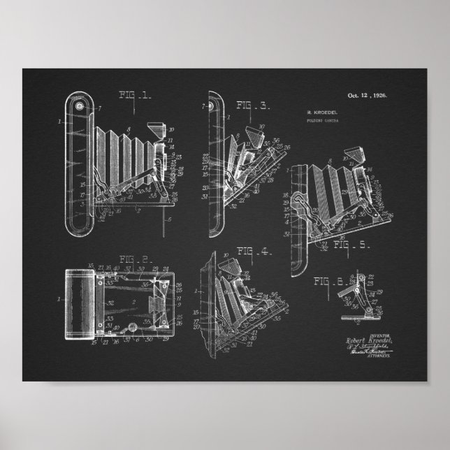 Impression de dessin d'art breveté de 1926 pour ca (Devant)