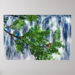 Impression de la cascade de Birdsnest