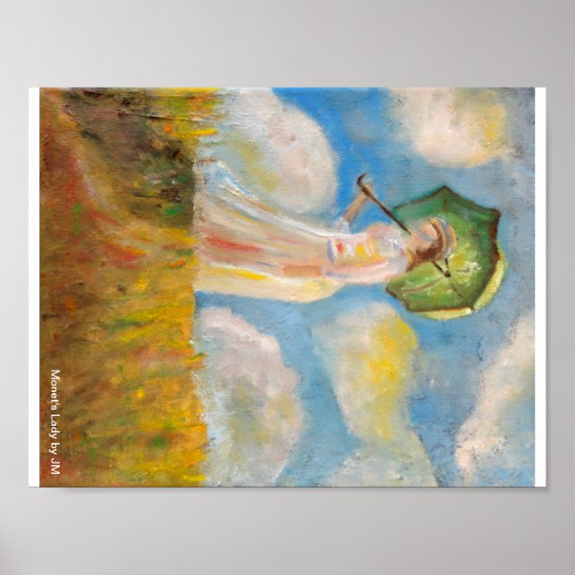 Impression de la dame de Monet (Devant)