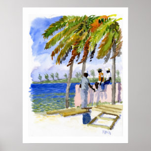 Impression de la plage de Nassau