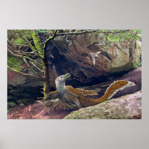Impression de la retenue de proie de Deinonychus R