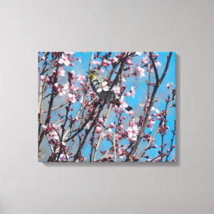 Impression de la toile - Épervier au printemps