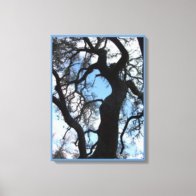 Impression de la toile photo de l'arbre généalogiq (Recto)
