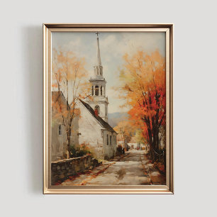 Impression de la ville d'automne, Art mural IMPRIM