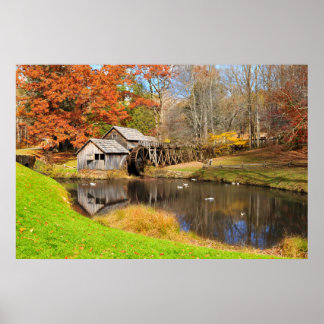 Impression de l'affiche de Mabry Mill dans Meadows