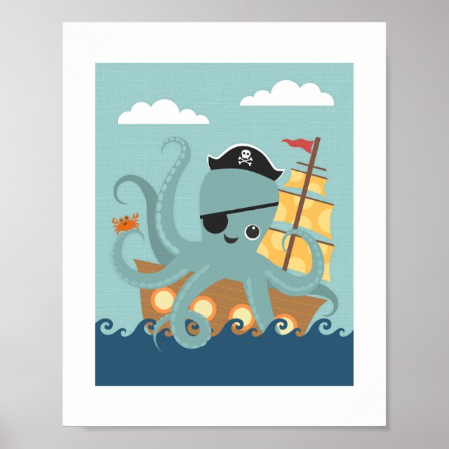 Impression de l'affiche d'Octopus (Devant)