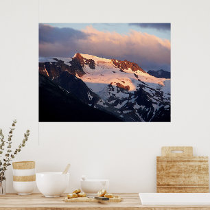 Impression de l'affiche du coucher du soleil du so