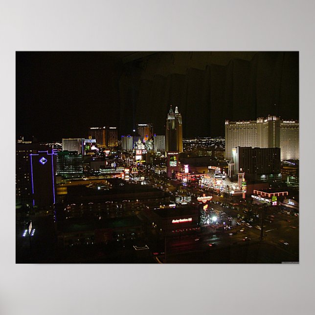 Impression de l'affiche Las Vegas Strip 2003 (Devant)