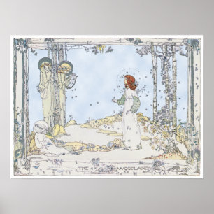 Impression de l'affiche : Les forêts par Jesse Kin