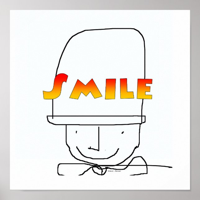 Impression de l'affiche Smile (Devant)