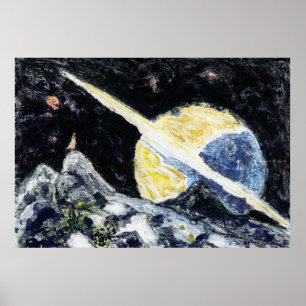 Impression de l'art Wanderer Space