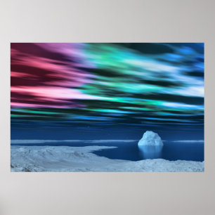 Impression de l'aube minuit