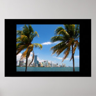 Impression de l'horizon de Miami