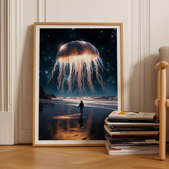 Impression de méduse Affiche de méduse Impression  (Créateur téléchargé)