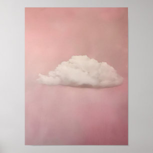 Impression de nuage Peinture de nuage lunatique Ar