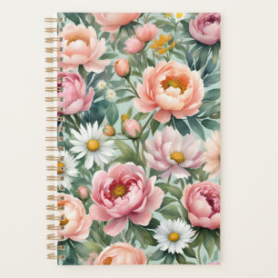 Impression de papier peint floral personnalisé