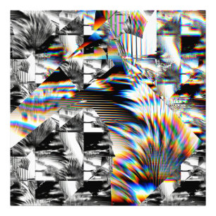 Impression de photo d'attaque arc-en-ciel