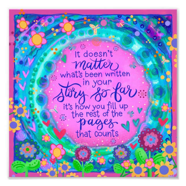 Impression de photo d'inspiritisme "Your Story" (Devant)