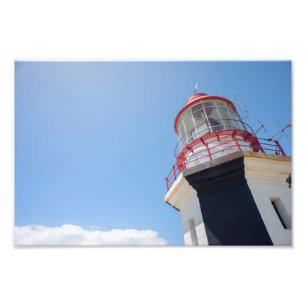 Impression de photo d'un phare contre le ciel