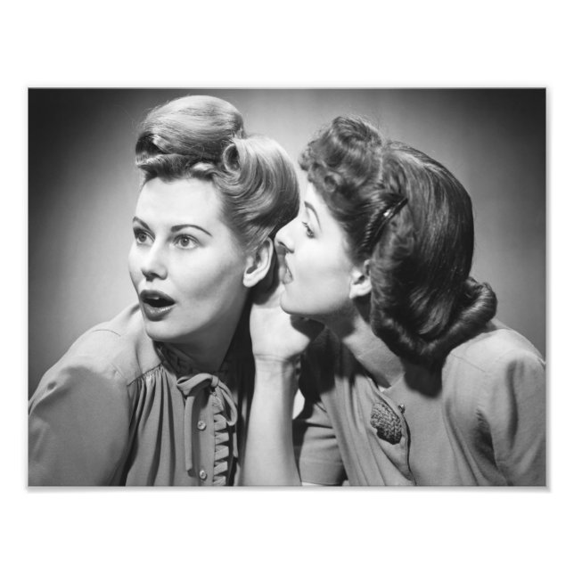 Impression de photo Whispering (Devant)