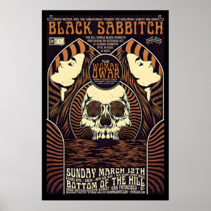 Impression de poster de concert Black Sabbitch – R