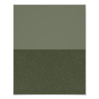 Impression de poster vert mousse minimaliste – Per