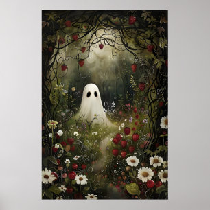 Impression de Prairie de Fraise Fantôme, Halloween