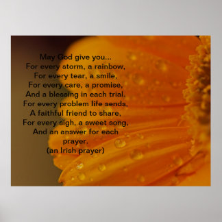 Impression de prières irlandaises