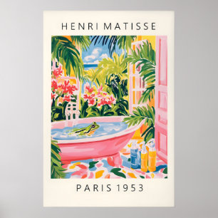 Impression de salle de bain grenouille, art mural