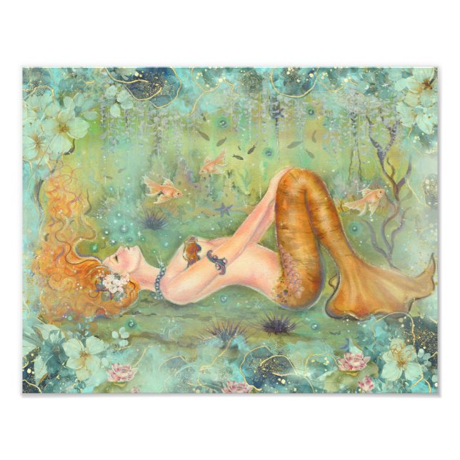 Impression de sirène à la dérive pacifique par Ren (Devant)