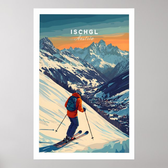 Impression de ski Ischgl Autriche 1 (Devant)