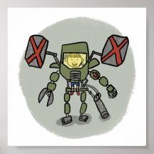 Impression de style bande dessinée Ethan