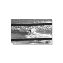 Impression de surf - 'naturellement rogné'