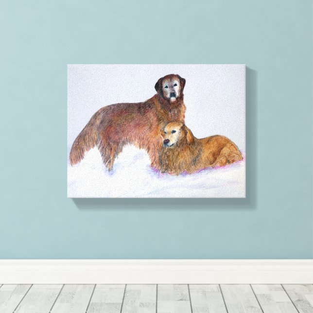 Impression de toile (Insitu (Plancher de Bois))