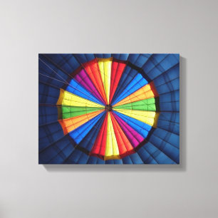Impression de toile à l'intérieur du ballon à air