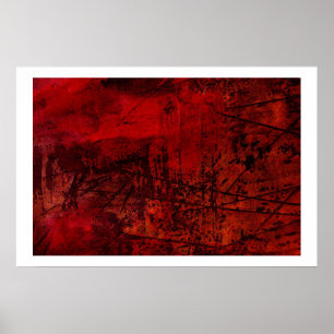 Impression de toile Abstraite d'origine - Art Abst