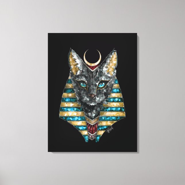 Impression de toile Bastet (Recto)