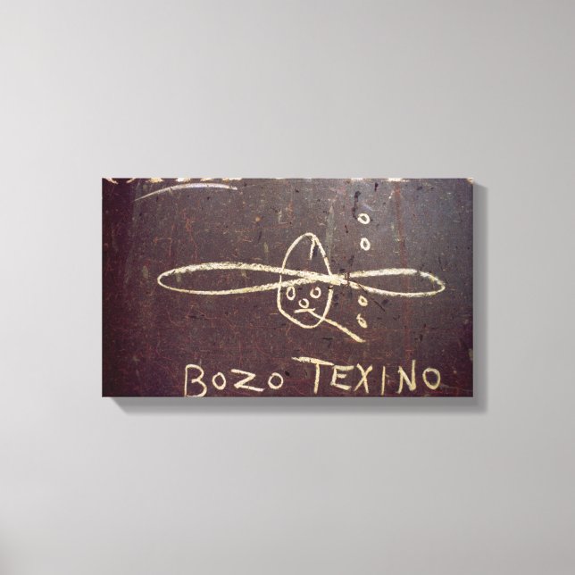 Impression de toile Bozo Texino (Recto)