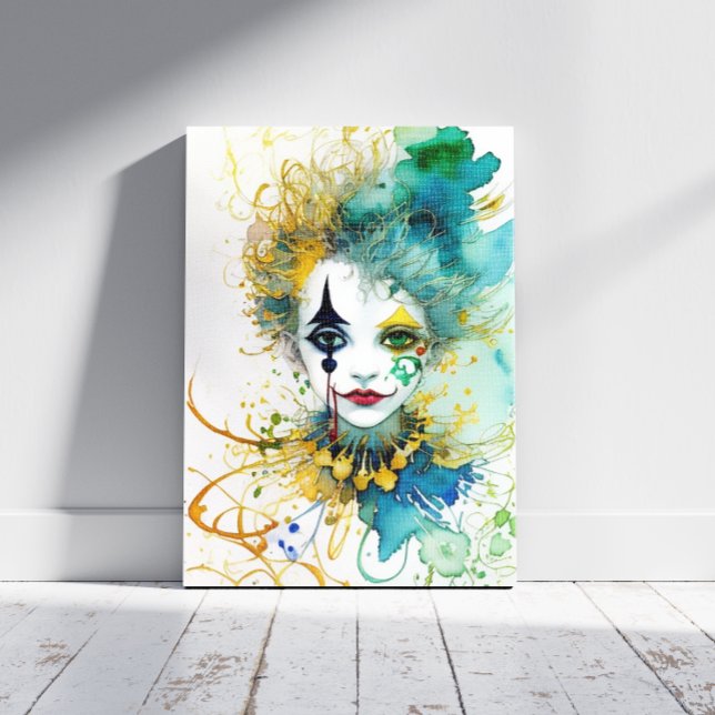 Impression de toile clown (Créateur téléchargé)