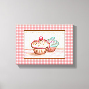 Impression de toile Cupcake