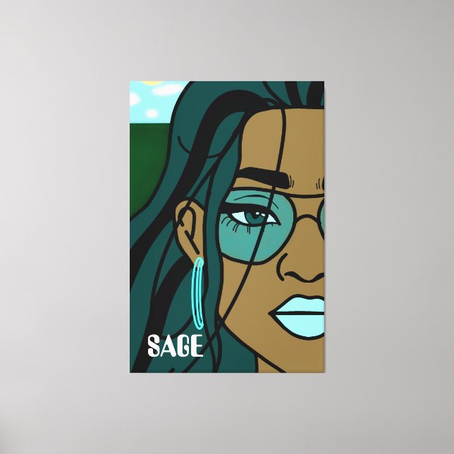 Impression de toile d'abondance (Recto)