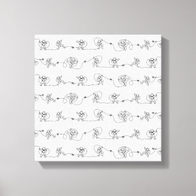 Impression de toile d'astronaute (Recto)