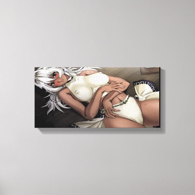 Impression de toile de Babe à base d'hentai Hot "L (Recto)