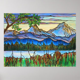 Impression de toile de paysage "One Fine Day"